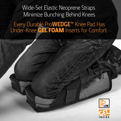 ALTA Durable kneeling Knee Pad with wedge shape for all-day comfort. Great for flooring jobs